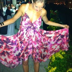 Alice and Olivia floral dress